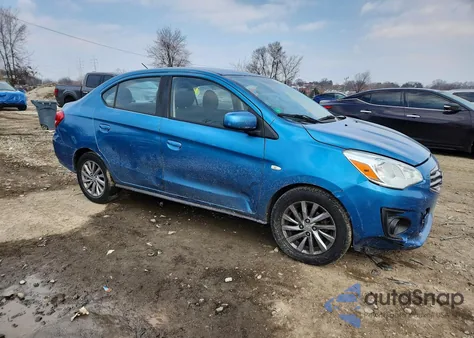 2019 Mitsubishi Mirage G4 Es z USA, uszkodzony, nr VIN ML32F3FJ9KHF08051